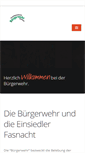 Mobile Screenshot of buergerwehr.ch